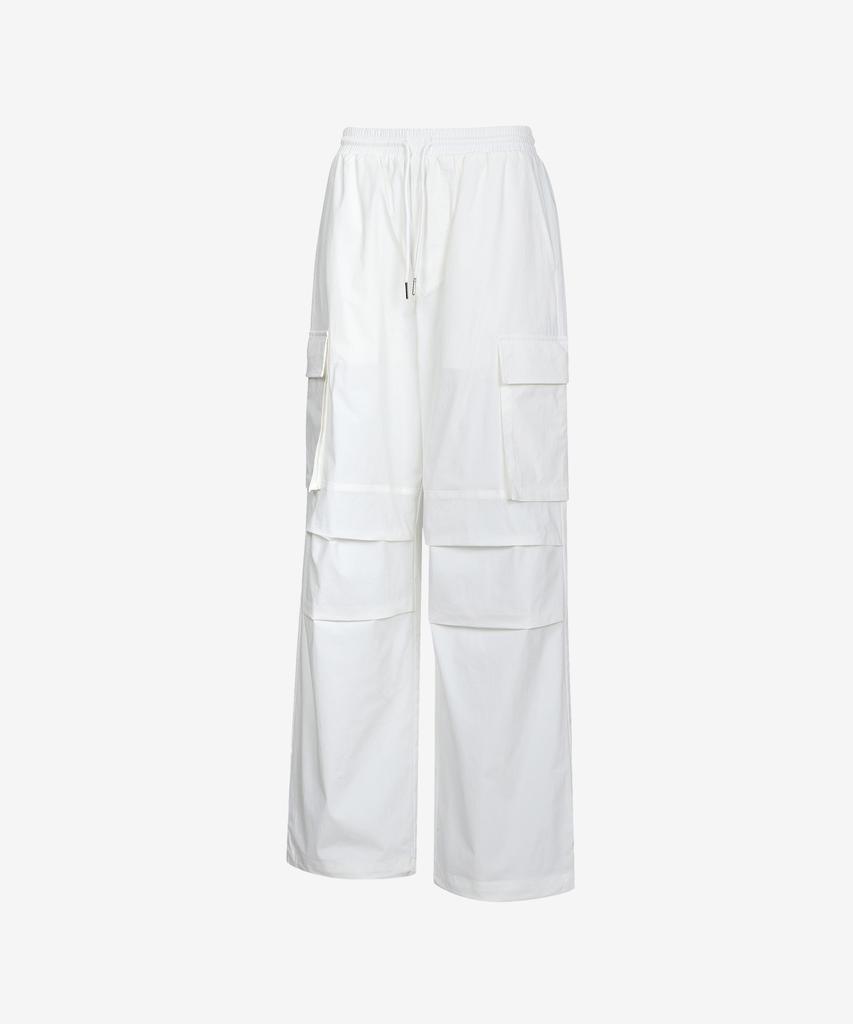 GRANDE LINE Pintuck Wide Cargo Pants