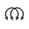 16g Lip Rings Stainless Steel Snake Bite Piercing Jewelry Labret Medusa Spiral Barbell Helix Earrings Horseshoe Septum Cartilage