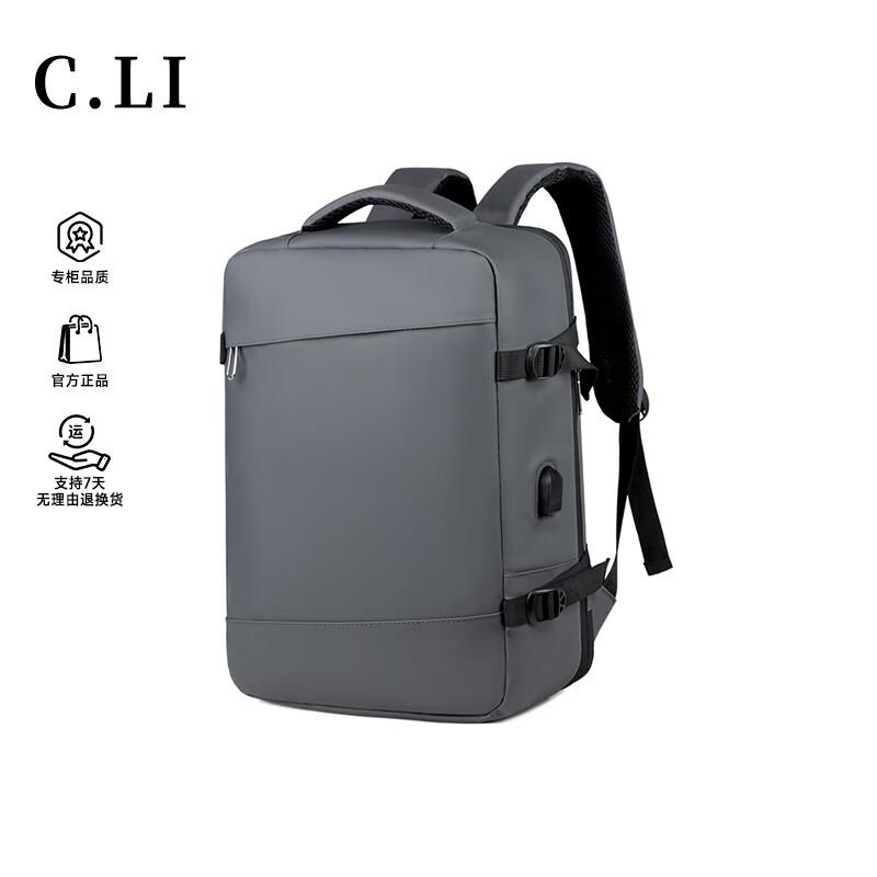 C.LI Trendy Large Capacity Student Laptop Backpack