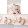 Princess Baby Shoes For Girls Soft Sole Summer Walkers With Magic Tape For Toddler Infants