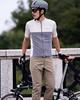 Kapelmuur Cycling Short Sleeve Size M Jersey, Linen-Style Combination, Ivory,