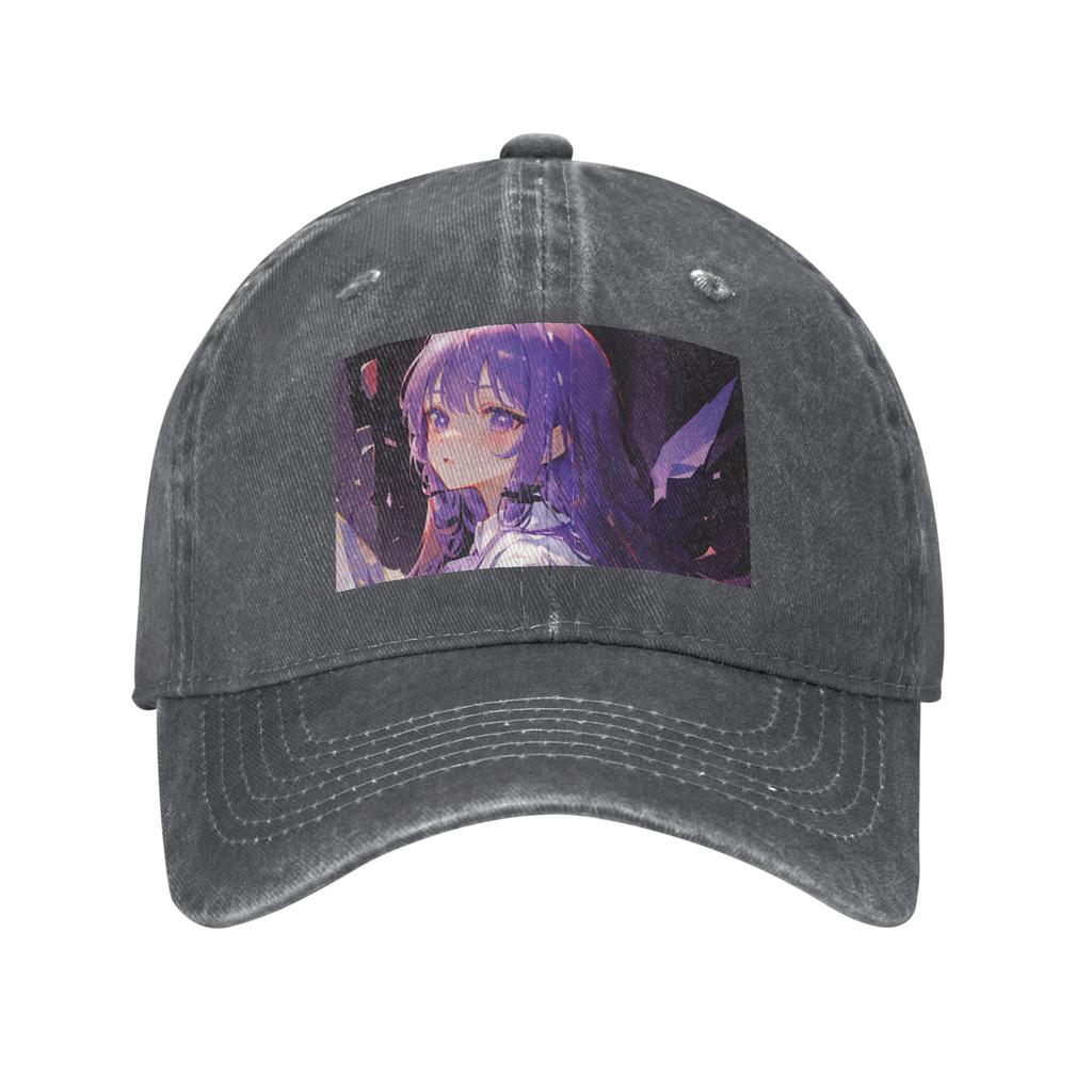 Fashion Violent girl anime baseball cap Protects The Forehead Unisexs Cap