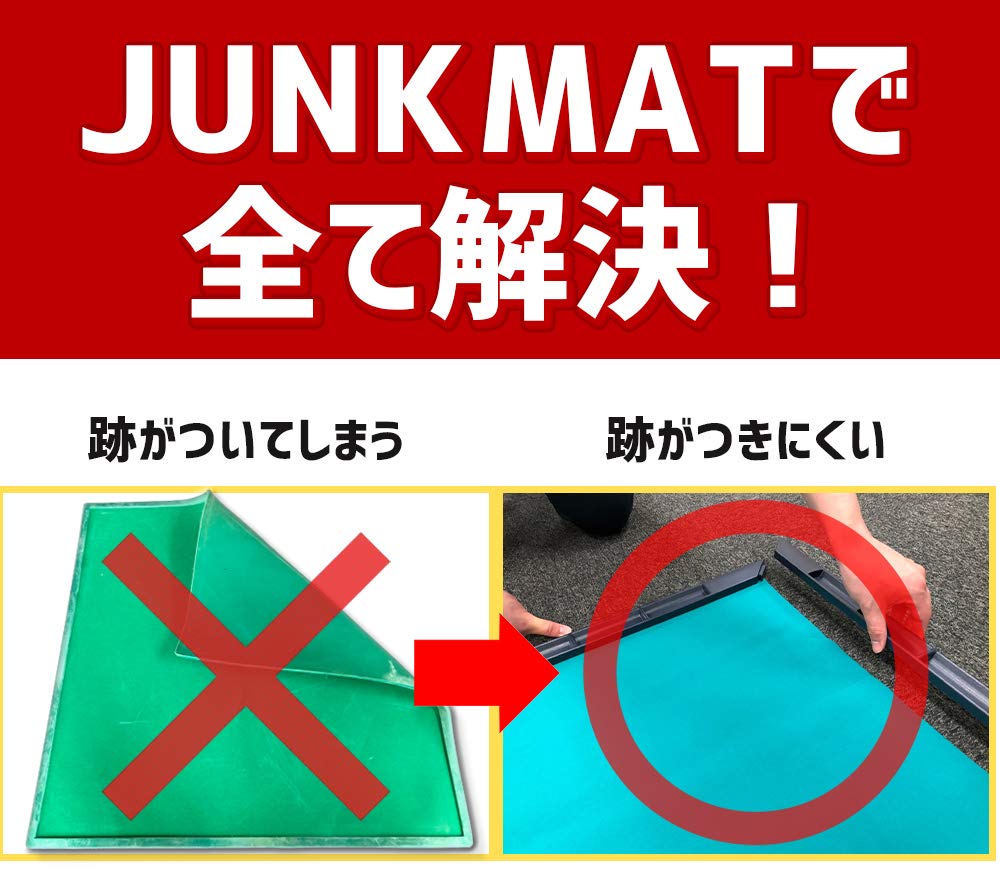 TAIYO GIKEN Junk Mat Mahjong Tile Set with COMPASS and HAYAHAYA, Portable Japanese Mahjong Game Set for Home Play