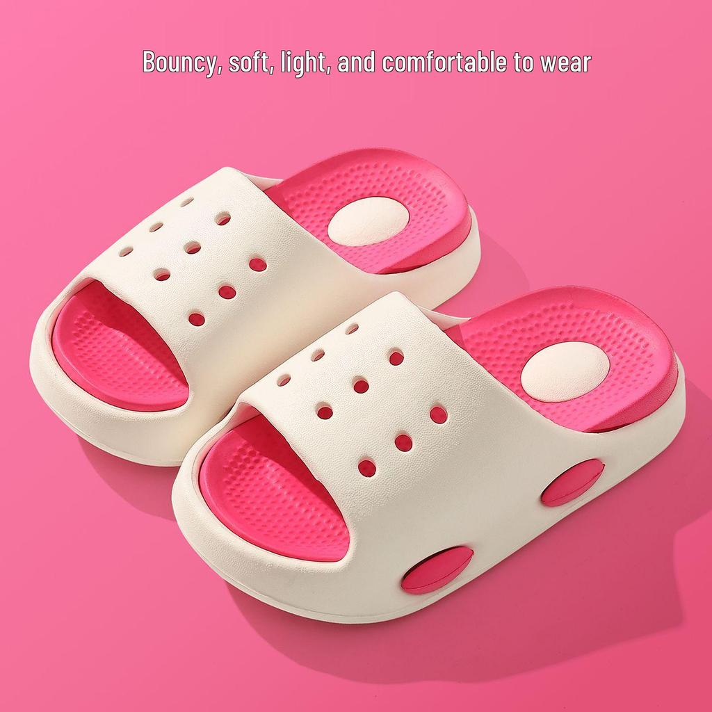 Kids' Non-slip Summer Indoor Slippers: Odor-resistant Sandals for Boys & Girls