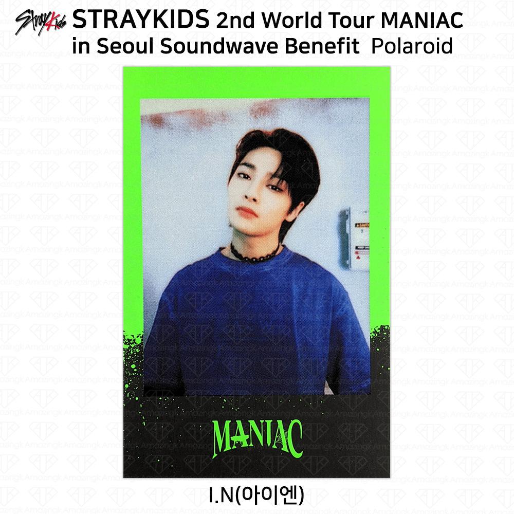 Stray Kids 2nd World Tour MANIAC In Seoul Photocard Polaroid KPOP K-POP