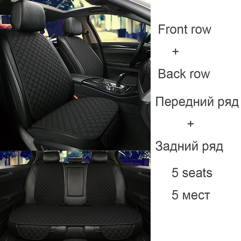 Coprisedile in lino per auto, cuscino per sedile per VOLVO XC60 XC90 XC40 XC70 S60L C30 S80 S90 V50 V60 Accessori per auto