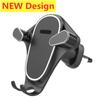 Gravity Car Phone Holder Car Air Vent Hook Clip Mount Smartphone GPS Car Stand Bracket Support In Car For iPhone Samsung Xiaomi
