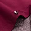 FIRS Wool Lined Warm Shirt Men Pure Cotton Wrinkle-Free Thickened Business Shirt Red Warm 40