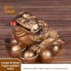 Lucky Golden Toad Ornament Three-legged Toad Home Decoration Gifts