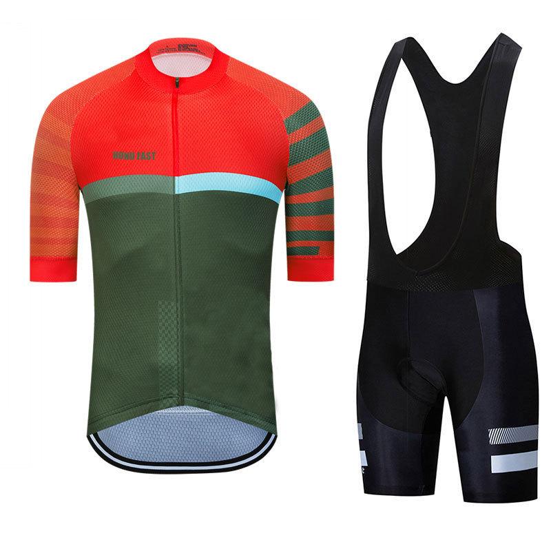 Bicycle Men's and Women's Mountain Bike Suit, Summer Short-sleeved Moisture-wicking Perspiration 2026 Summer Breathable Cycling Suit