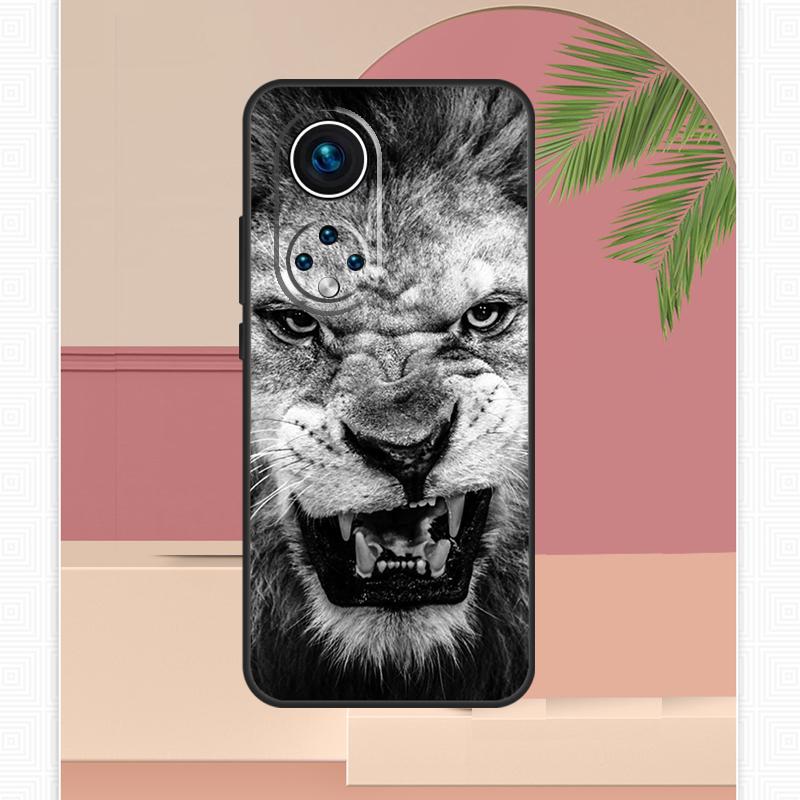 Roaring Lion Case For Honor Magic 7 Lite 5 6 8 Pro Honor 200 400 X9c X9b X9a X8b X8a X8c 50 70 90 Cover