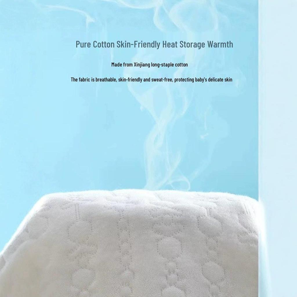 A-Class Pure Cotton Baby Jumpsuit - Warm, Long Sleeve Romper for Autumn/Winter for Newborns