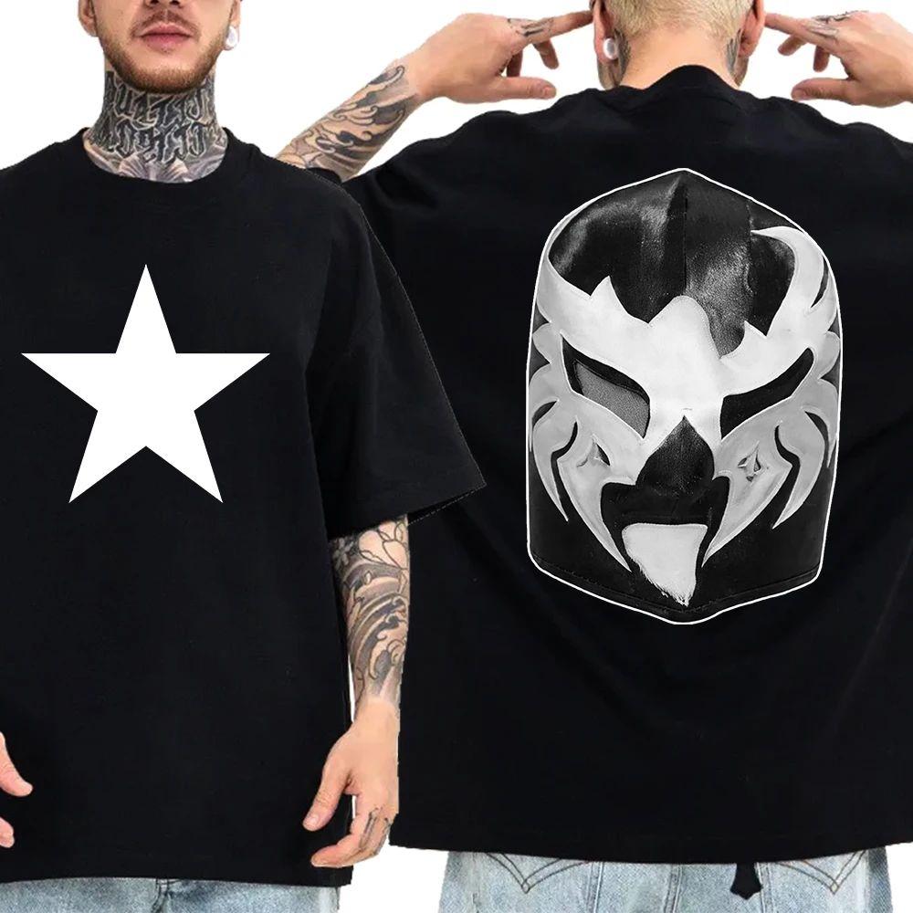 Hip Hop Módní Trička Ye Kanye West Bully Album Tričko Harajuku Krátký Rukáv Kulatý Výstřih Ležérní Volné Potisk Top Unisex
