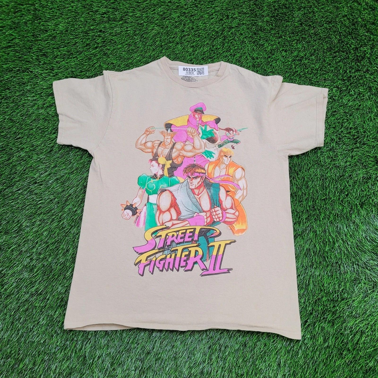 

Street-Fighter Shirt S/M 18x25 Brown Game-Series S