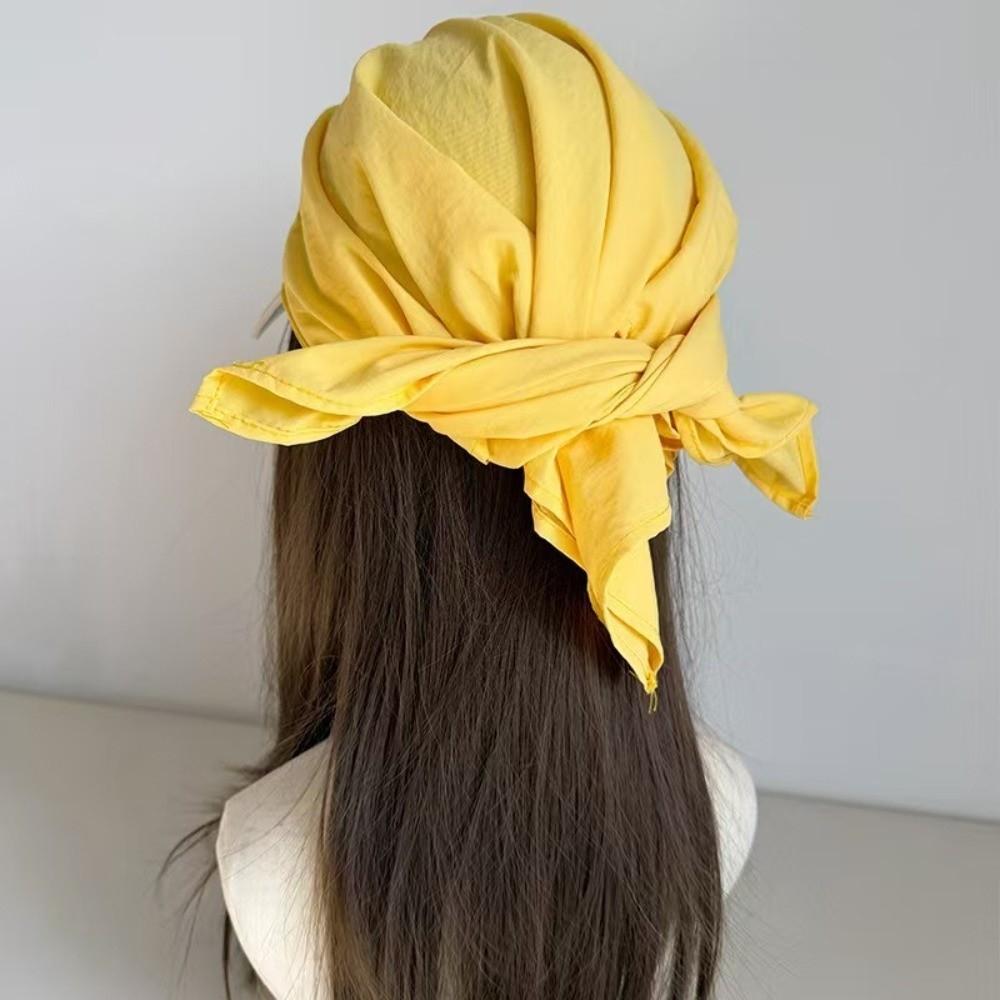 Sunshade Headscarf Baseball Hat Breathable Sunshade Baseball Cap  Hip Hop