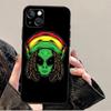 Cartoon Weltraum-Alien UFO Handyhülle für iPhone 17 Pro Max 14 11 15 16 Pro Max 13 12 mini 16 Plus 16e 17 Air Cover