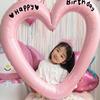Birthday Balloon Set for Baby Girl Photo Props and Decorations
