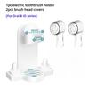 Adhesive Electric Toothbrush Holder Wall Mounted Brush Head Hanger Bathroom Organizer For Oral B iOSaving Space and Keep Drying
