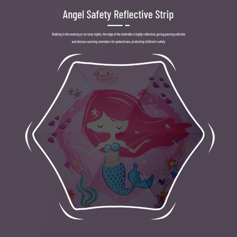 Nanqiao Kids Cartoon UV Protection Umbrella - Little Monster