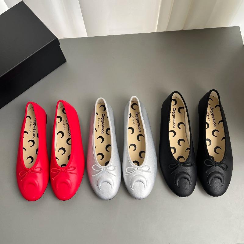 Fashion 2025 New Knot Flat Bot Single Shoes Women's Slip-On Ballet Shoes Mary Janes Spring and Autumn Casual Fashion Footwear