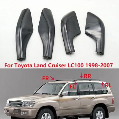 For Toyota Land Cruiser LC100 LX470 1998-2007  Version Car Roof Luggage Rack Cover Cap Lid Bar Rail End Shell