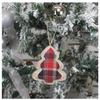 Christmas Linen Pendant Christmas Tree Hanging Pendants Xmas Tree Bell Decoration Christmas Decor for Home Party New Year