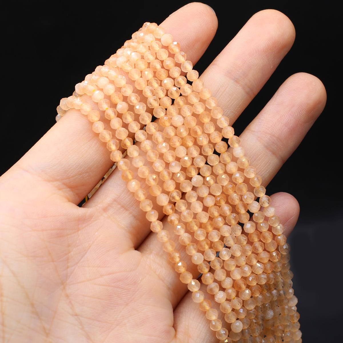 

Бусины из натурального камня опал, круглые изолированные бусины, подвески для изготовления ювелирных изделий, ожерелье, браслет, серьги, аксессуар, размер 3 мм 3mm