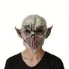 Halloween Zombie Maske Skummel Maske Terror Spøkelse Djevel Maske Cosplay Rekvisitt Dansefest Skummel Biokjemisk Vampyr Utkledningsmaske