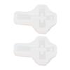 10pcs Food Grade Silicone Silicone Cross Mold Pendant Casting Mold  For Craft Projects