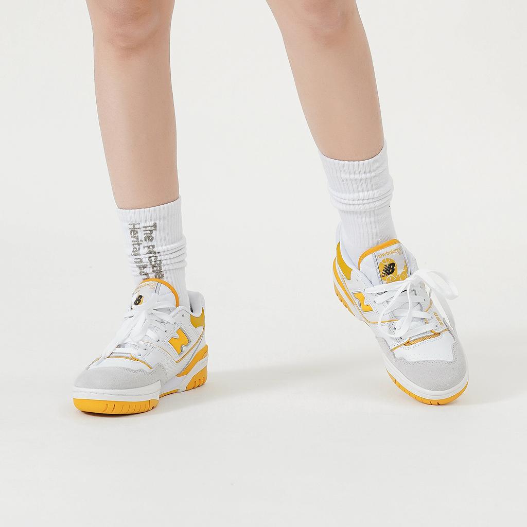 New Balance 550 Varsity Gold Unisex Sneakers Yellow Sea-Salt BB550LA1