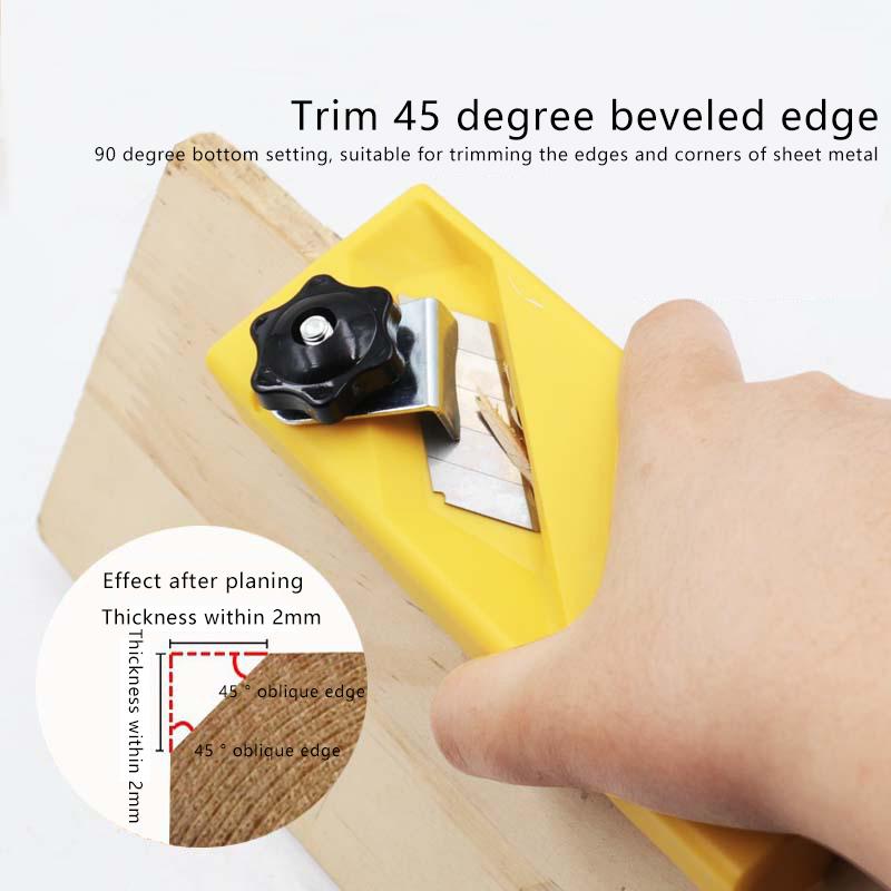 Woodworking Gypsum Board Planer Corner Planer Board Manual Trimming Wood Planer Chamfering Tool Deburring Edge Planing Blade