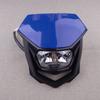 Blue Motorcycle Dirt Bike Front Headlight Headlamp With Fairing H4 12V