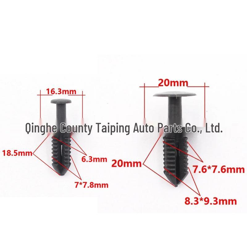 Kompatible Kotflügel- und Stoßstangenclips für BMW/Mercedes-Benz: Untere Schutzblech- & Verkleidungsclips