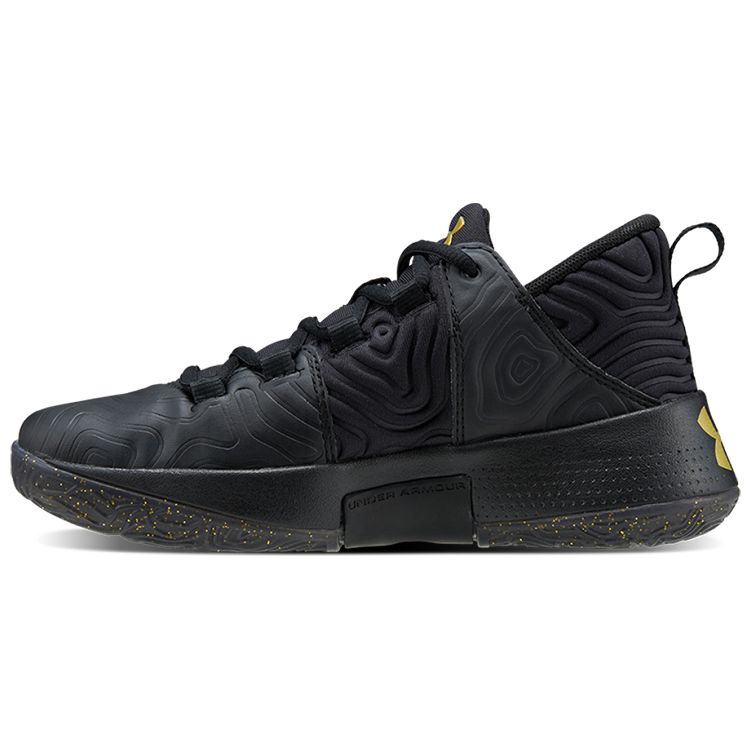 Under Armour Big Kids Escalate Syn Basketball Shoes Black 3022314-001 37.5