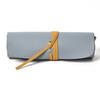 Black Foldable Makeup Brush Bag, Large Capacity, 14-40 Slots