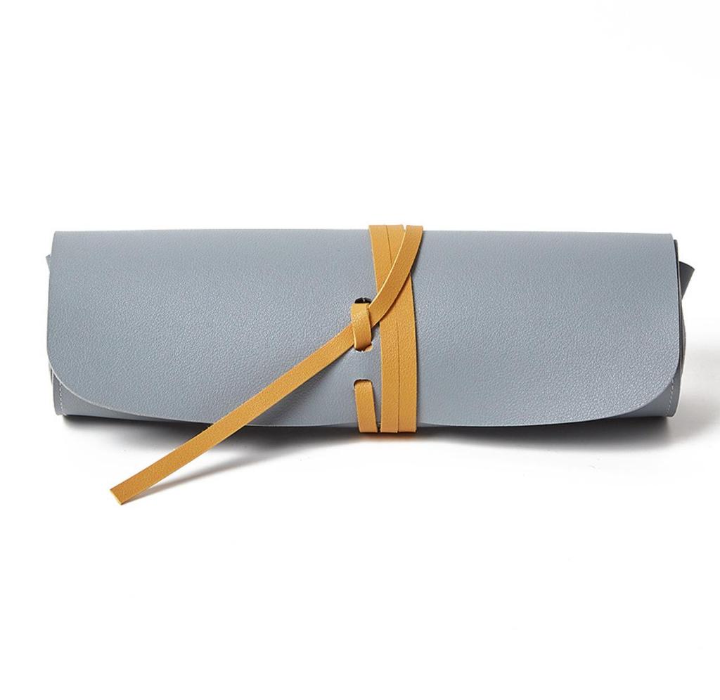 Black Foldable Makeup Brush Bag, Large Capacity, 14-40 Slots