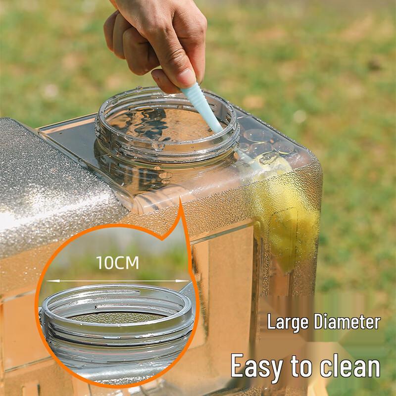Portable Outdoor Food-Grade PC Water Storage Barrel