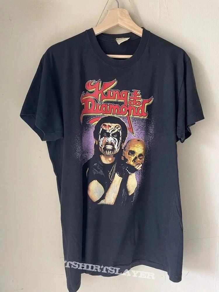 Футболка с графическим принтом King Diamond Conspiracy Tour 89-90, короткий рукав, мужская, женская, унисекс XXXXL