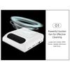 80W Nail Dust Vacuum Cleaner Low Noise Nails Dust Extractor Fan UV Gel Polish Dust Fans  DIY