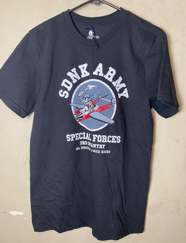 SOL DISCIPLES  SDNK ARMY SPECIAL FORCES  Black T-SHIRT SZ S-NWT Unisex T-Shirt XXXL