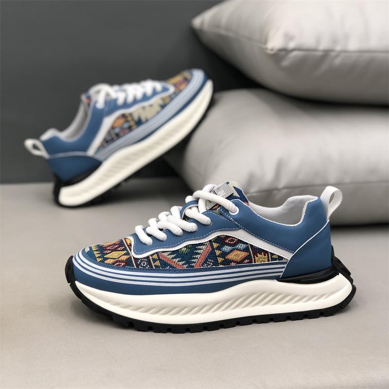 Board shoes spring new ethnic style low-top cloth surface breathable soft sole outdoor sports and leisure shoes sx