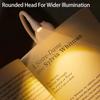 USB Rechargeable Mini Reading Book Lamp LED Dimmable Bedroom Eye Protection 360° Flip Book Lamp Portable Stand Clip Night Light