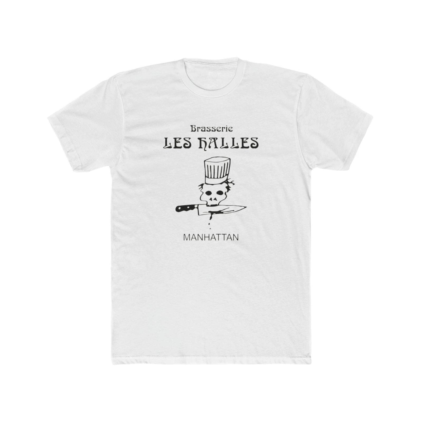 La Brassiere Les Halles New York city Restaurant Cotton Crew Tee XL