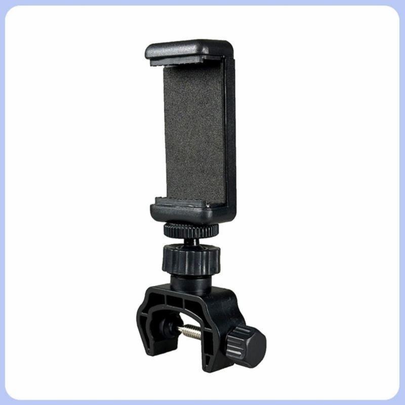 Portable 45°Rotation Stand Phone & Mic Stand Compatible for Action Cameras, DSLR Smartphones Quick Installation