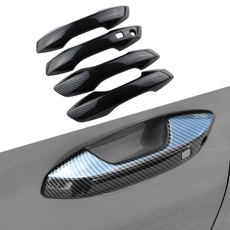 ABS Door Handle Protection Cover for BYD ATTO 3 ATTO3 2022 - 2024 Door Handles Protective Covers Trim Car Stickers