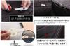 World Imp Motor PU Leather Car Seat Cover Set for Front and Rear Easy 2 Front Seats 1 Rear Breathable Bamboo Charcoal with Red 3-Piece Seats,