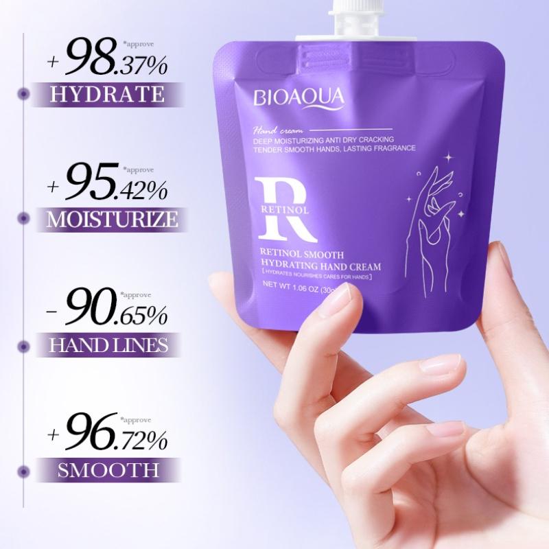 3 Stück Retinol Handcreme 30g Glatte Feuchtigkeitsspendende Handcreme Hautpflegeprodukte