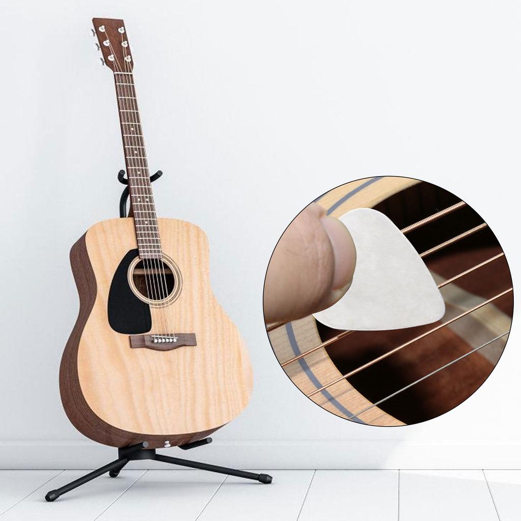 20 buc chitară metalică plectrumuri sunete strălucitoare oțel inoxidabil chitară plectrum pentru chitară electrică bas ukulele Enduring