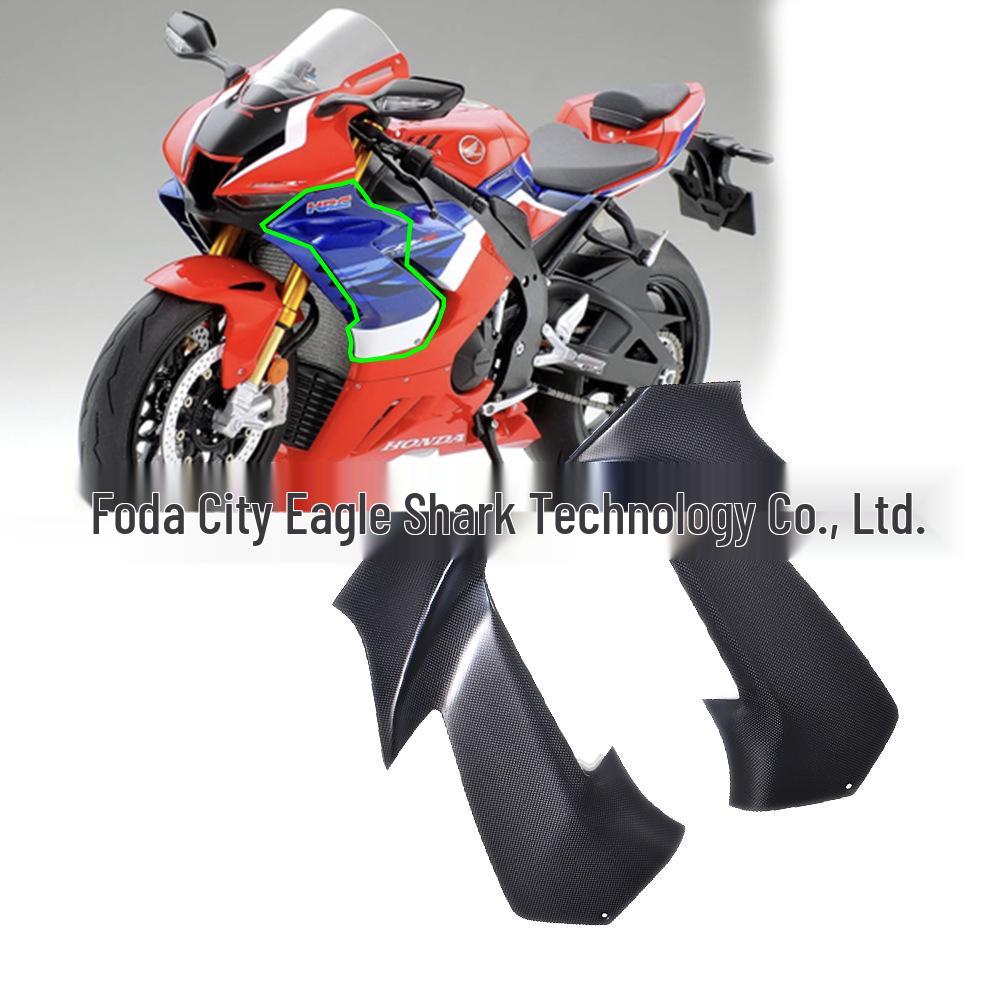

Applicable Honda CBR1000RR-R Carbon Fiber Front Side Fairing Panel Modification 52x25x9.5 cm