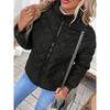 Autumn Winter New Women's Vintage Literary Cotton Puffer Coat, Casual Fashion Warm Outerwear for Crossborder
